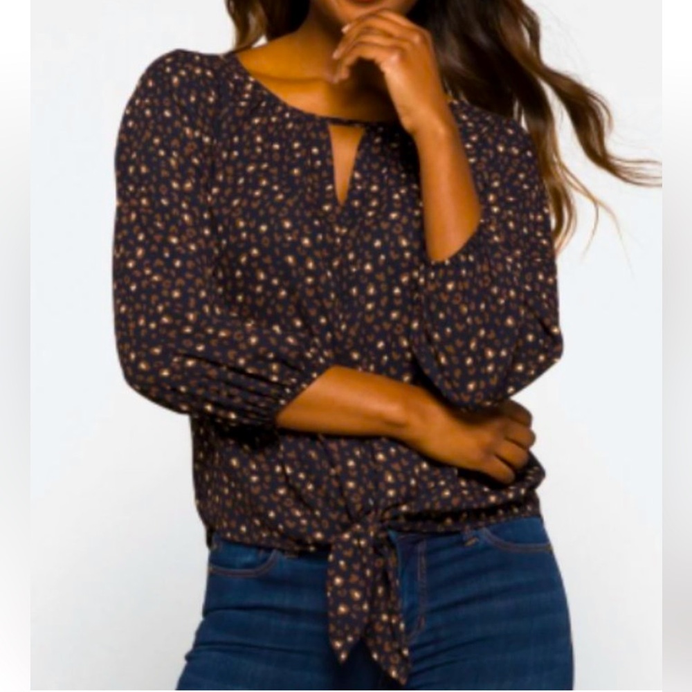 West Kei Casiya Tie Front Blouse M 🌺5 for $30